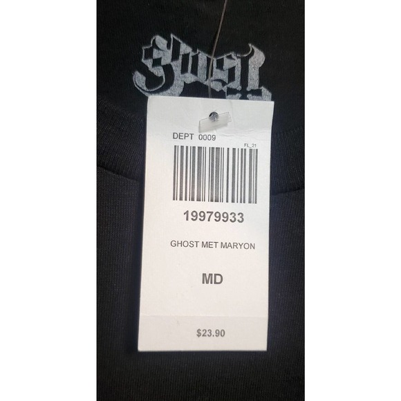 Ghost Band T-Shirt Size Medium Men’s NWT Hot Topic - Picture 5 of 6